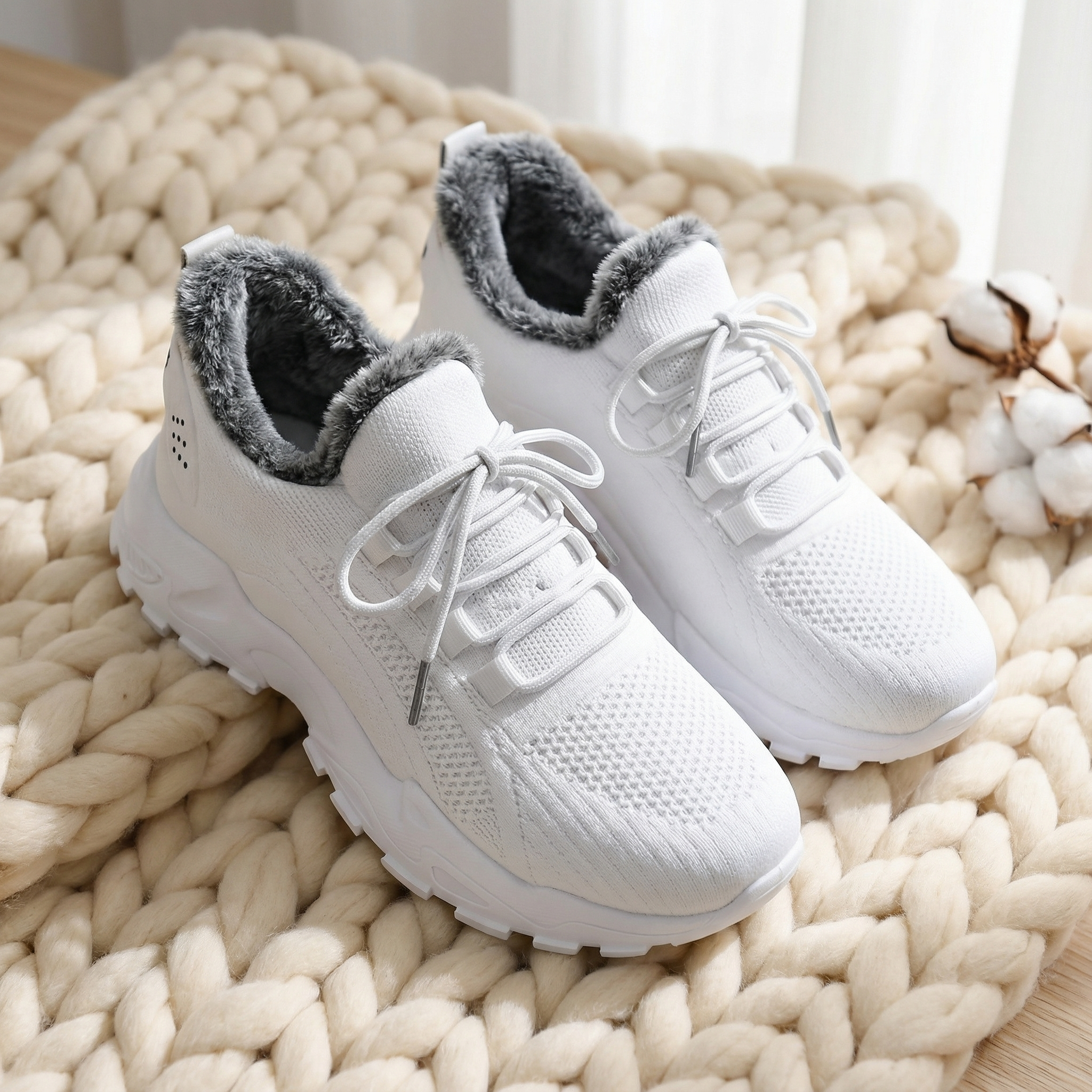 Maude | Orthopaedic Fleece-Lined Winter Trainer