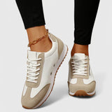 Florence | Zip-Detail Panelled Trainers
