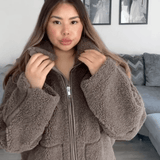 Elsie | Teddy Fleece Zip Jacket
