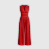 Charity – Chic Sleeveless Wide-Leg Jumpsuit
