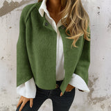 Estelle | Cropped Wool-Blend Jacket