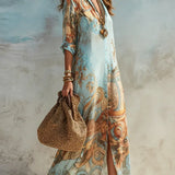 Mara | Elegant summer dress with a flowing cut