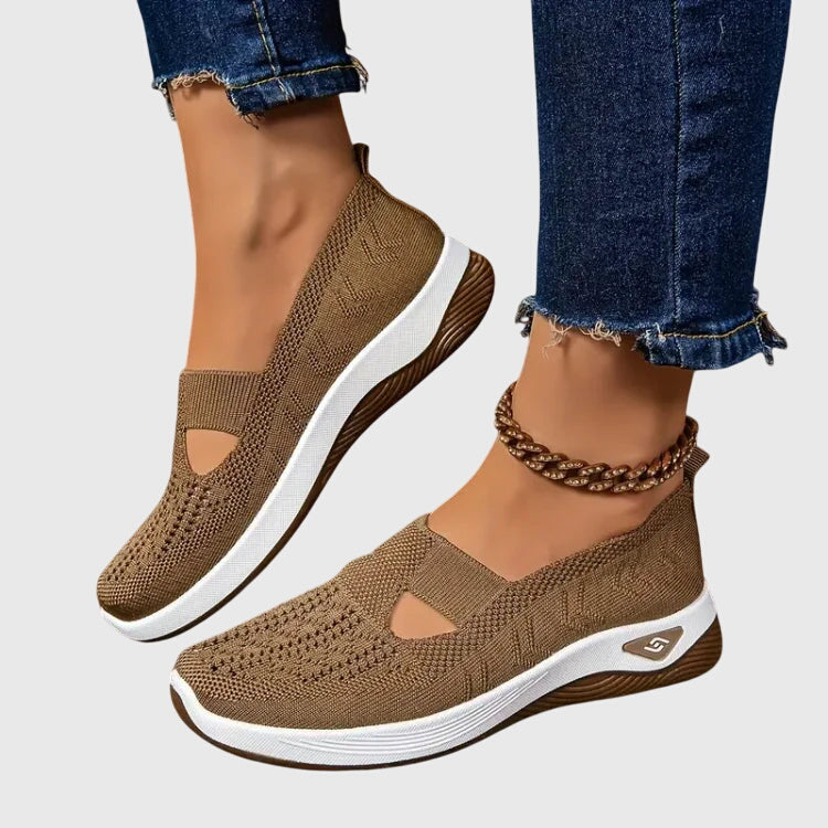 Enid | Orthopaedic Wide-Fit Knit Trainer