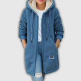 Nora | Hooded Teddy Fleece Gilet