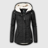 Harriet | Pleated Hooded Winter Coat