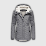 Harriet | Pleated Hooded Winter Coat