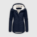Harriet | Pleated Hooded Winter Coat