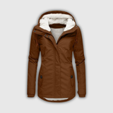 Harriet | Pleated Hooded Winter Coat