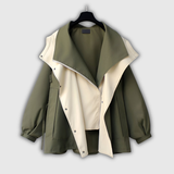 Constance | Two-Tone Utility Windbreaker