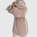 Clara | Hooded Zip Rain Coat