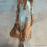 Mara | Elegant summer dress with a flowing cut