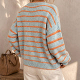 Mabel | Striped Knit Cardigan