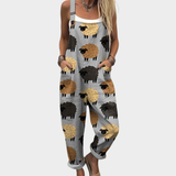 Louise | Relaxed Dungaree Jumpsuit