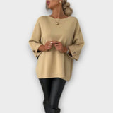 Isabella - Elegant Knitted Blouse.