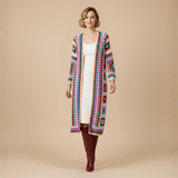 Women's Bohemian Long Cardigan