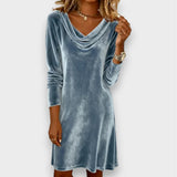 Scarlett | Loose velvet dress