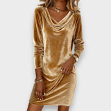 Scarlett | Loose velvet dress