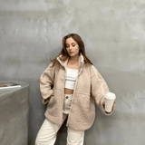 Elsie | Teddy Fleece Zip Jacket