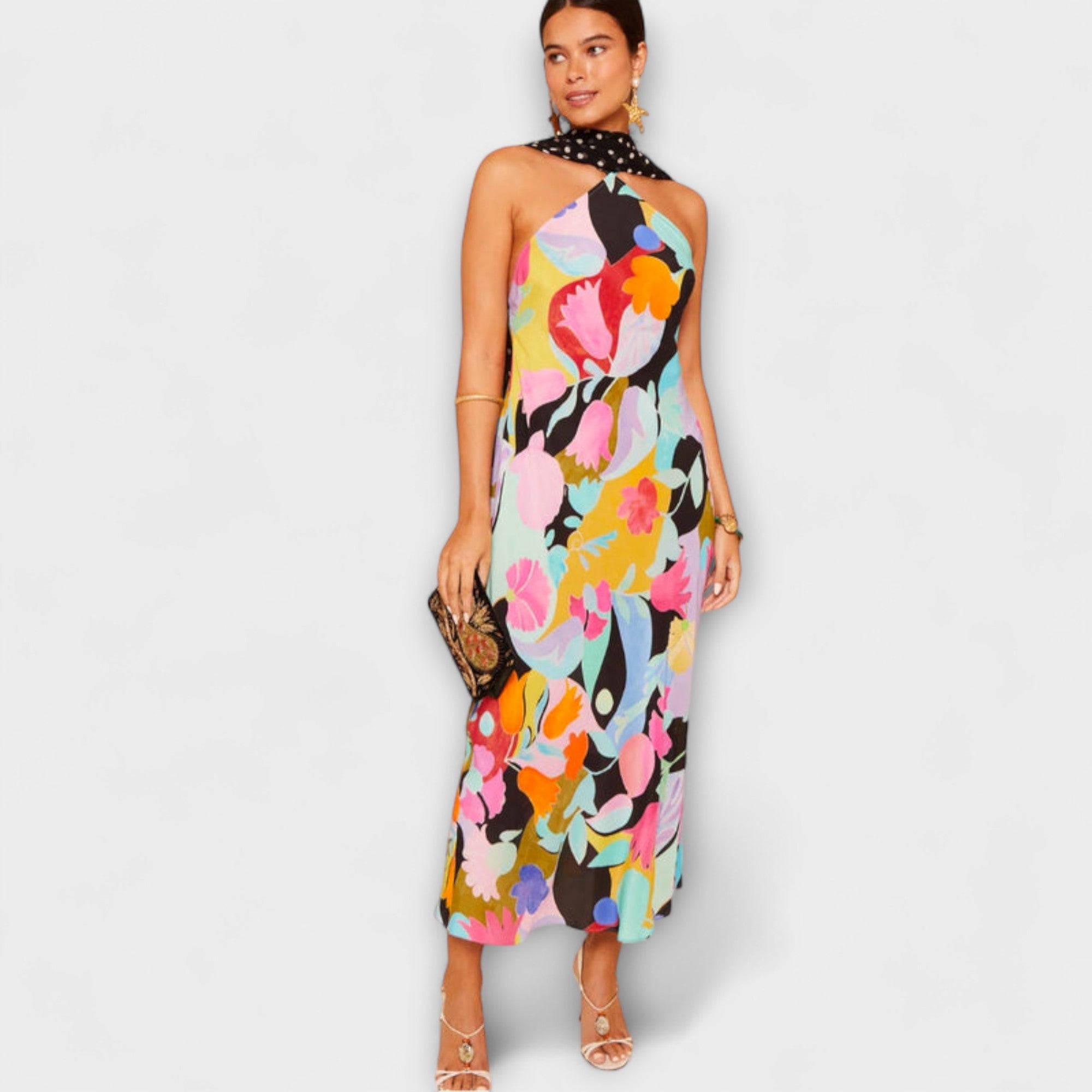 frances midi dress Sea Frances Midi Dress - Brown