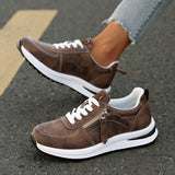 Marjorie | Metallic Chunky Trainers