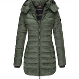 Hilda | Hooded Quilted Puffer Coat