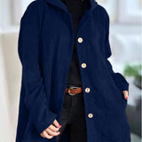 Cordia | Comfortable Cord Jacket with Hood