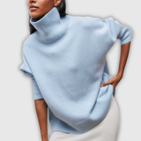 Winifred | Roll Neck Cable Knit Jumper