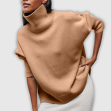 Winifred | Roll Neck Cable Knit Jumper