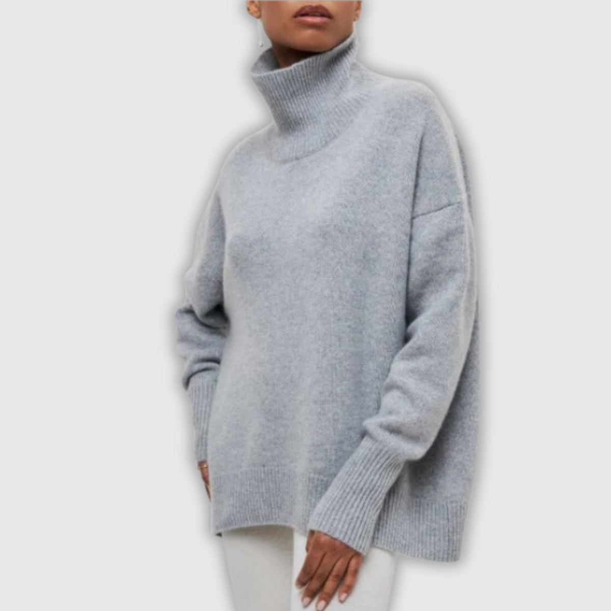 Winifred | Roll Neck Cable Knit Jumper
