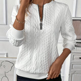 LUCIA I Zip-Up Pullover
