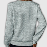 Nora | Zip-Up Knit Pullover