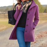 Adelaide | Classic Button Placket Coat