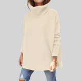 ANNELISE I Oversized Jumper with Roll Neck