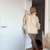 Elsie | Teddy Fleece Zip Jacket