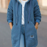 Krista | Warm Teddy Gilet with Hood for Women