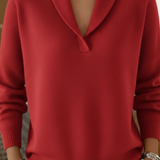 Adelaide | Shawl Collar Knit Jumper