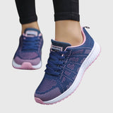 Hazel | Chunky Knit-Mesh Trainers