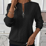 LUCIA I Zip-Up Pullover