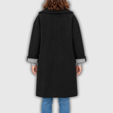 Maude | Hooded Longline Wool-Blend Coat
