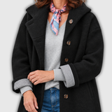 Maude | Hooded Longline Wool-Blend Coat