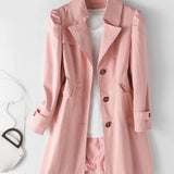 Audrey | Single-Breasted Trench Coat