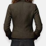 Constance | Herringbone-Tweed Coat