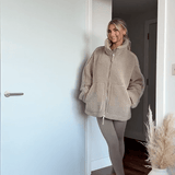 Elsie | Teddy Fleece Zip Jacket
