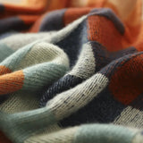 Kimberly | High neck jumper with patchwork pattern