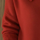 Cecilia | Button Collar Knit Cardigan