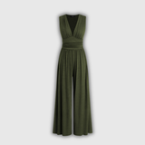 Charity – Chic Sleeveless Wide-Leg Jumpsuit
