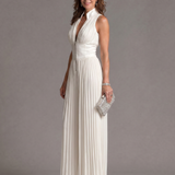 Aitana | Halter Neck Wide Leg Jumpsuit