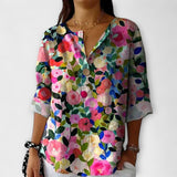 Arlene – Blouse in Floral Design