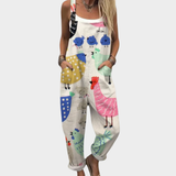 Mabel | Relaxed Dungaree Jumpsuit