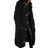 Winifred | Cable-Knit Hooded Cardigan